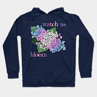 Watch Us Bloom Hydrangea Hoodie